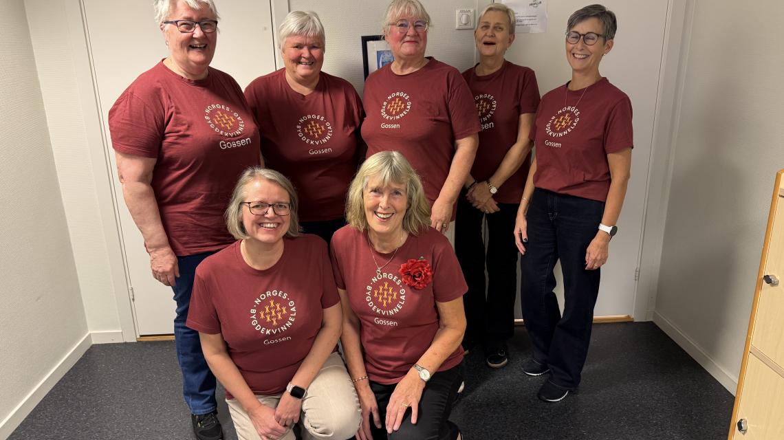 Styret i Gossen Bygdekvinnelag 2025