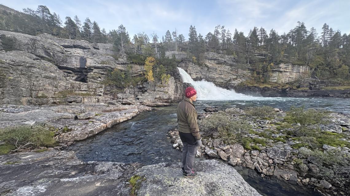 Øver Kleivfossen
