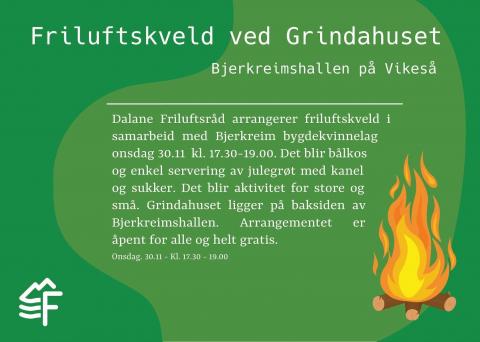 Sett av tid til bålkos med julegrøt og aktivitet.