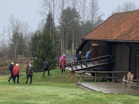 Omvisning på Reidvin-tunet ved Leif Ness