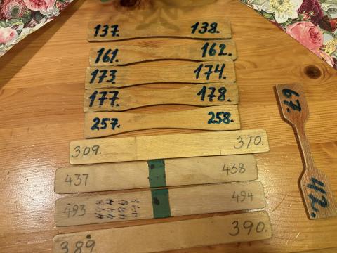 Sjeldne årar frå Fjørå.