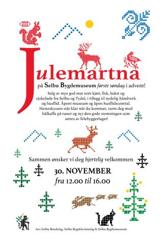 Plakat til julemartna