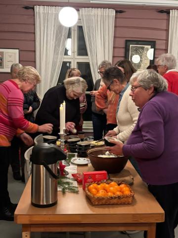 Risgrøt på adventsmøtet er tradisjon