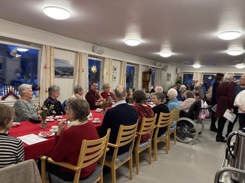 Veldig kjekt med fullt hus!