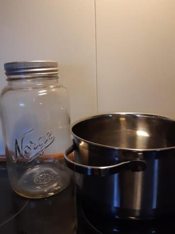 Kjele og norgesglass for konservering / hermetisering