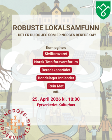 Robuste lokalsamfunn seminar