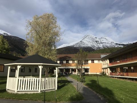 Så heldig med veret og temperaturen!