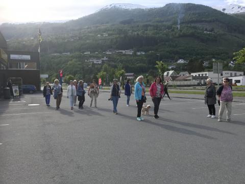 Rask tur på Strandpromenaden og tilbake.