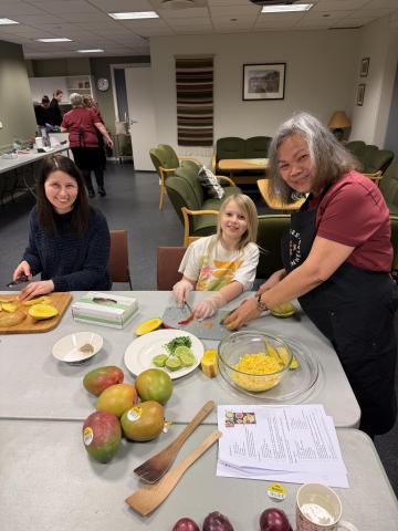 Mangosalat på gang!