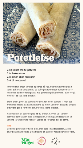 Potetlefse på 123