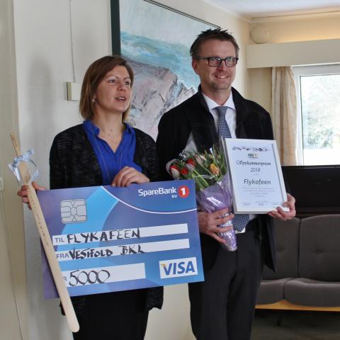 Vinner av Spiskammerprisen 2018 Foto:VBK