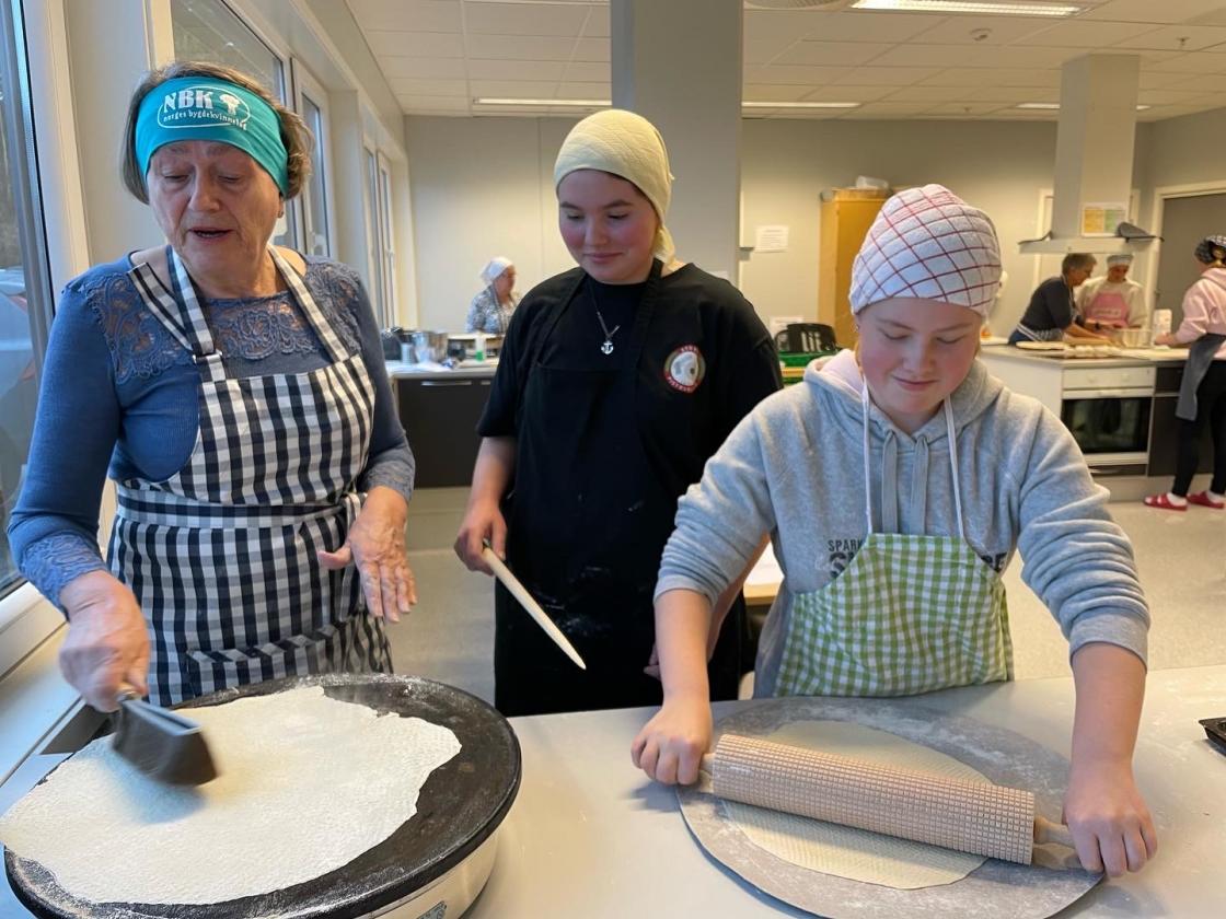 Sissel har gjort dette mange ganger før.