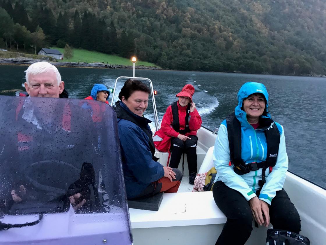 Meir regn, men flott tur.