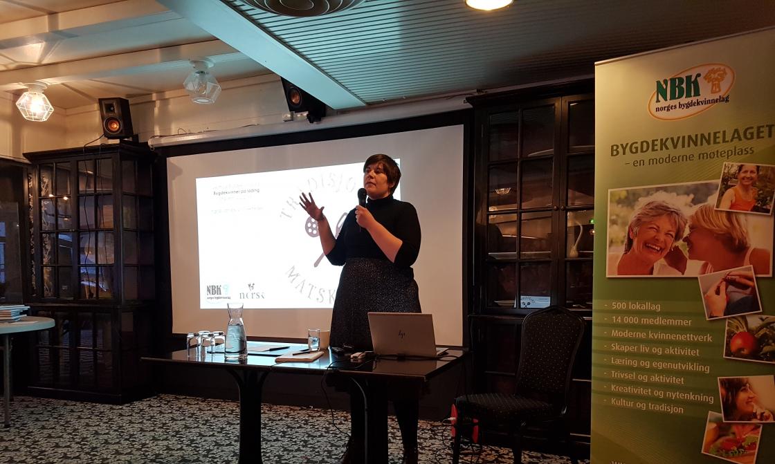 Ingrid Lamark - Tradisjonsmatskolen. Foto: Linda M. Gusland.