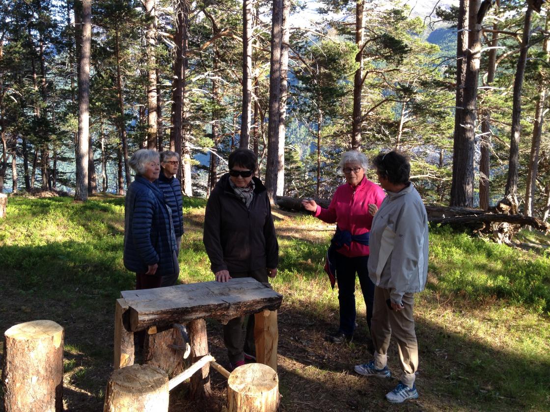 Eit alter som var laga på Syltefjellet.