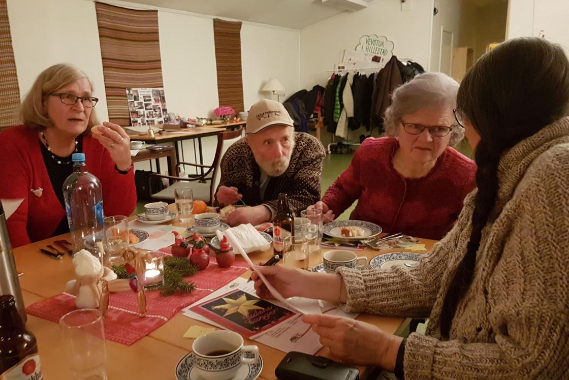 Kristine Monrad, Magnar Mørkve, Ragnhild Krane i prat