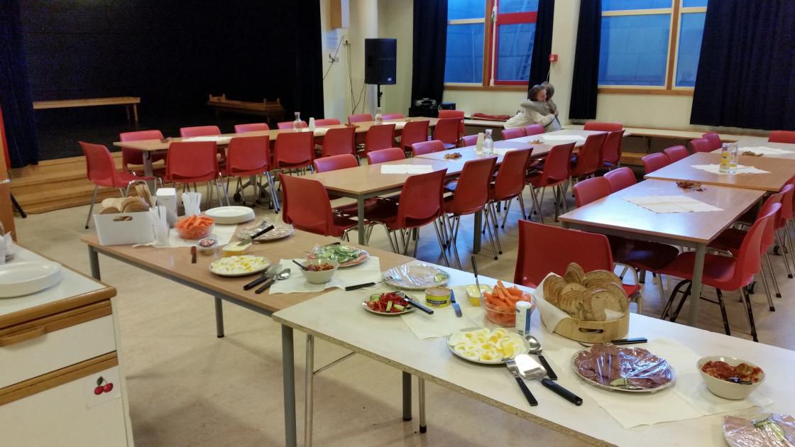 Plass til 60 barn og voksne