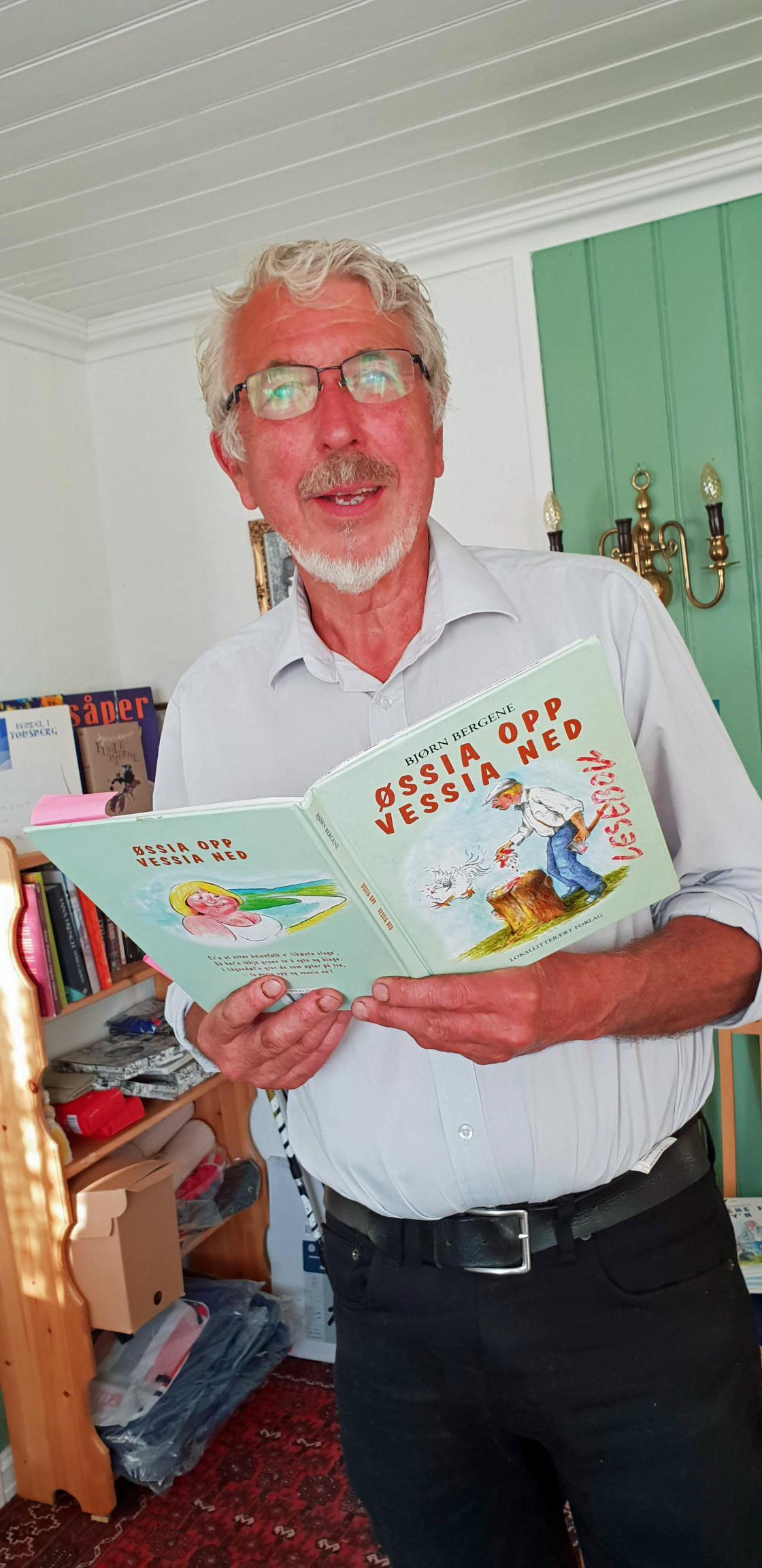 Øssia opp og Vessia ned, en av bøkene med muntre historier