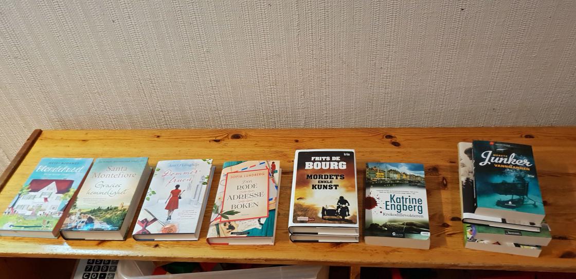 Noen av årets bøker, til utlodding