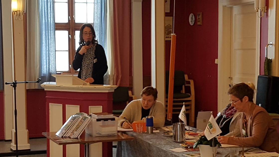 Hilsen fra Vestfold Bondelag. Foto: Linda M. Gusland.