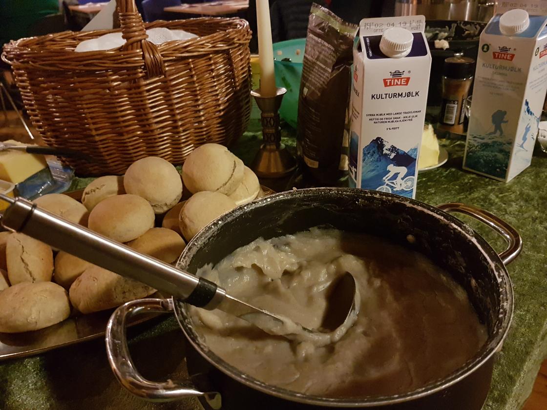 vassgraut- kvardagsrett frå gamalt av  foto: Aud-Marit Netteland