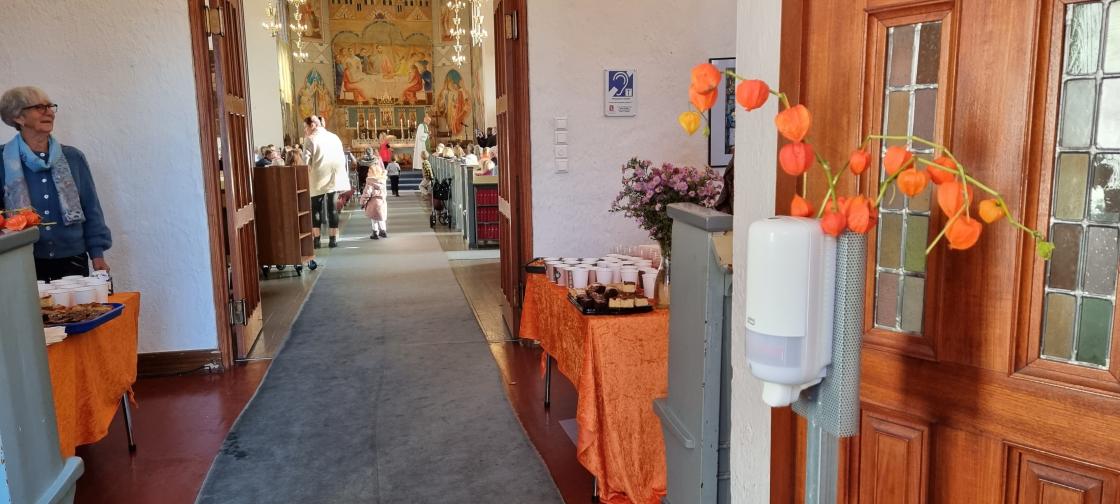 Tilogmed håndspriten er pynta i dag