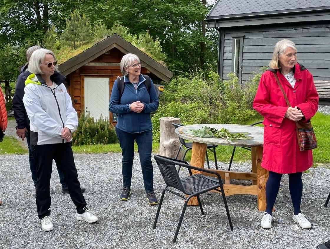 Grethe var også med.