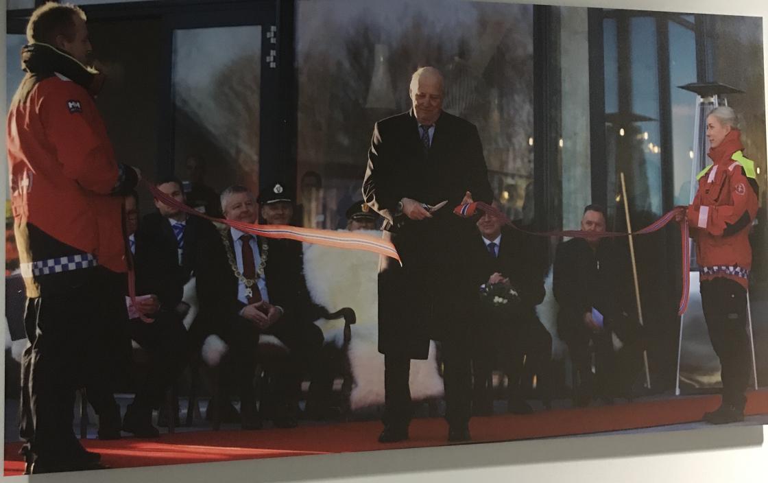 Kong Harald er RS’ beskytter