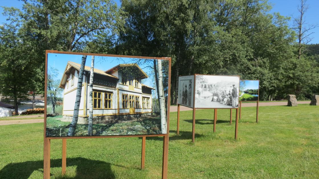 Lakseslottet - som brant på 90-tallet