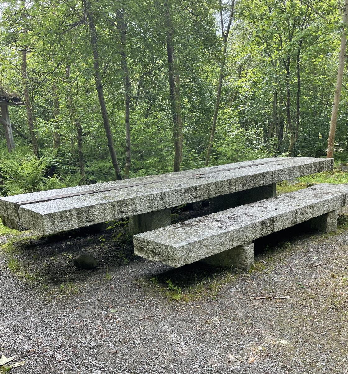 Rasteplass i Granitt