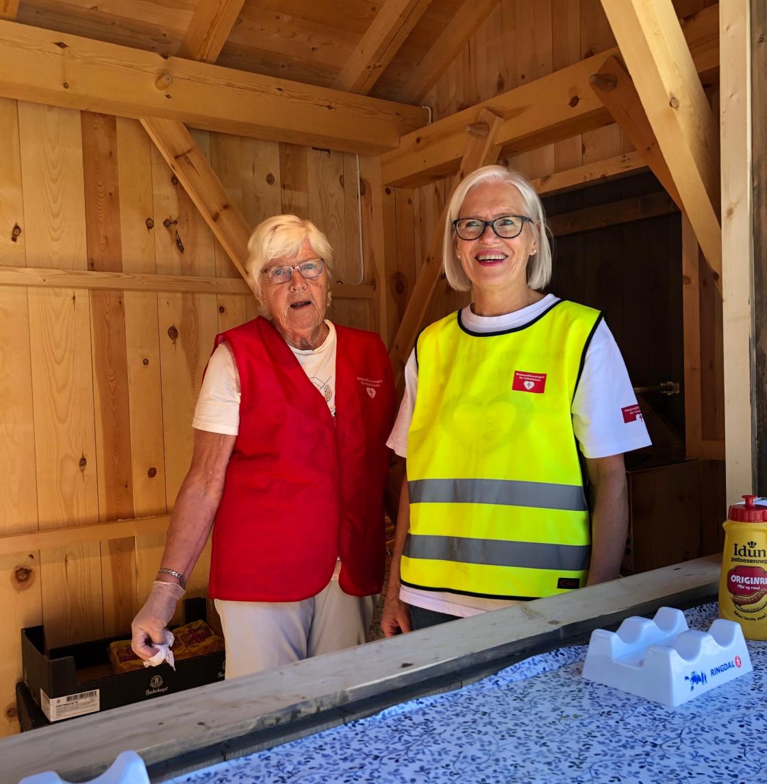 Ellinor og Turid i aksjon