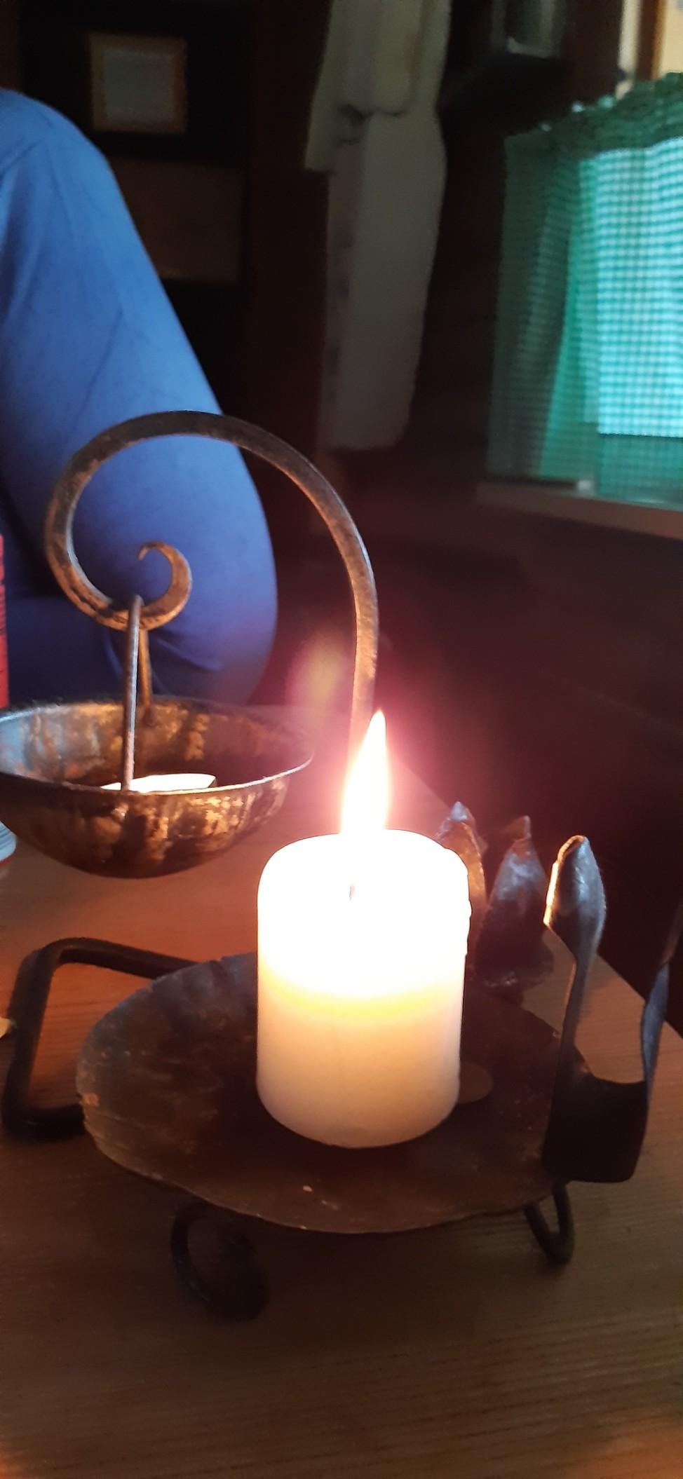 Koselig i Marit sin lille hytte :)