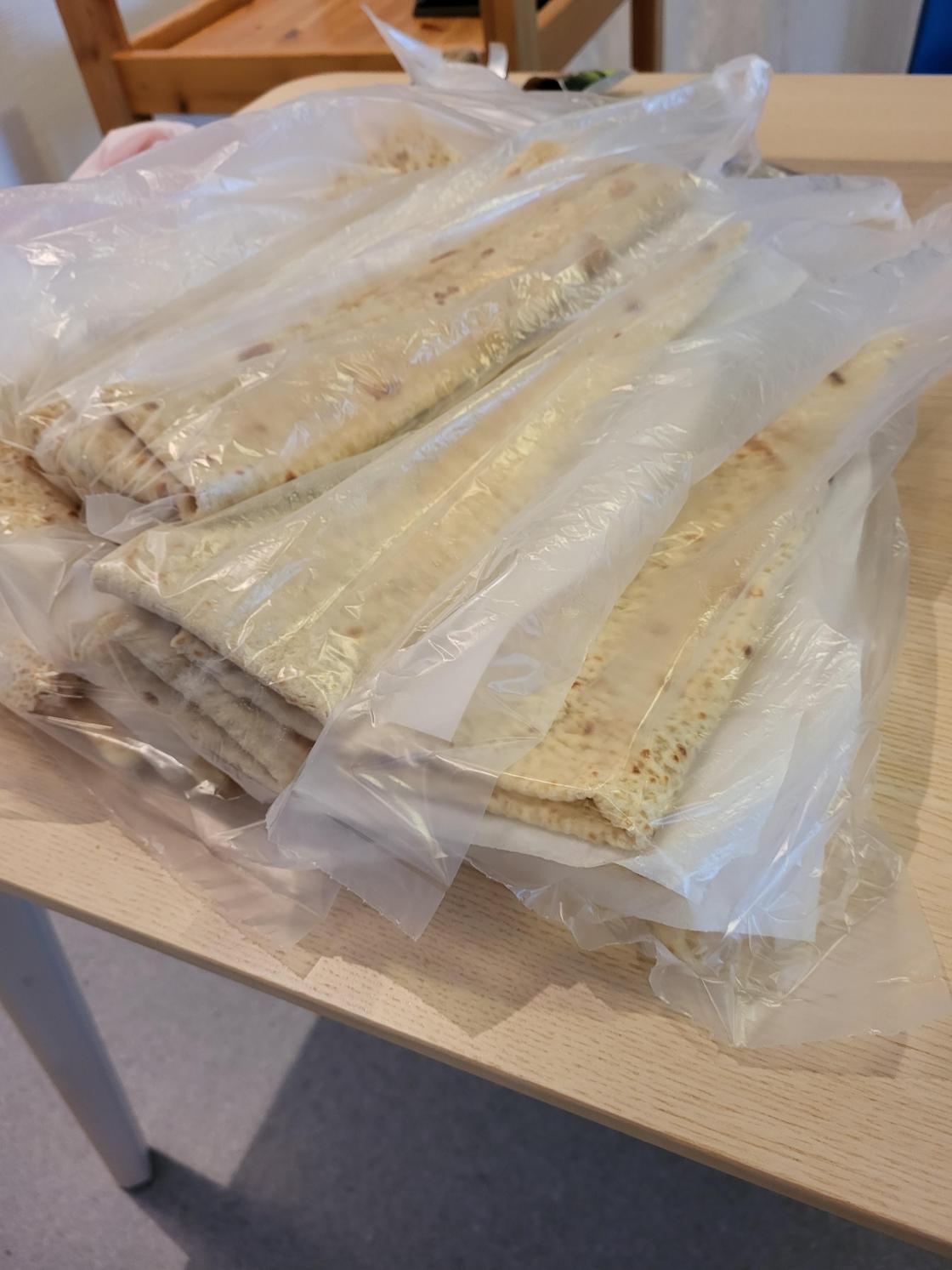 Sandsøy-lefse ferdig smurt