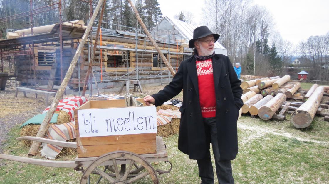 Reidvin-tunet ved Trond Flannum ser seg om etter nye medlemmer