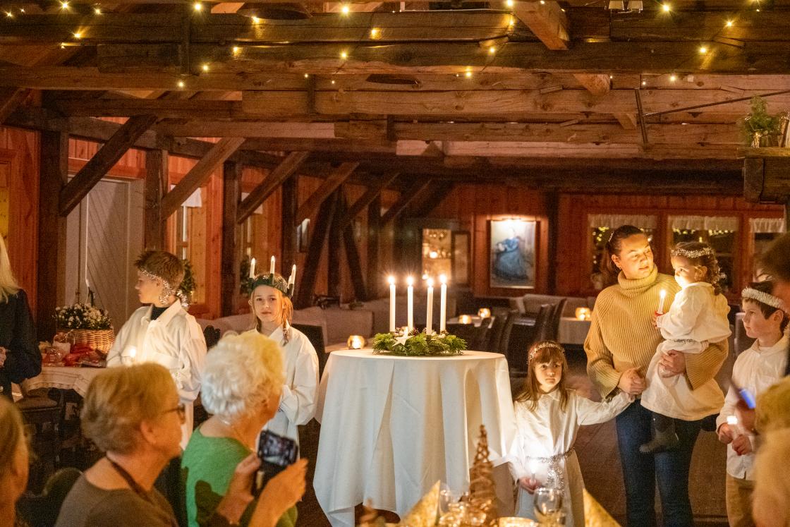 Flinke, stolte og skjønne Lusia unger