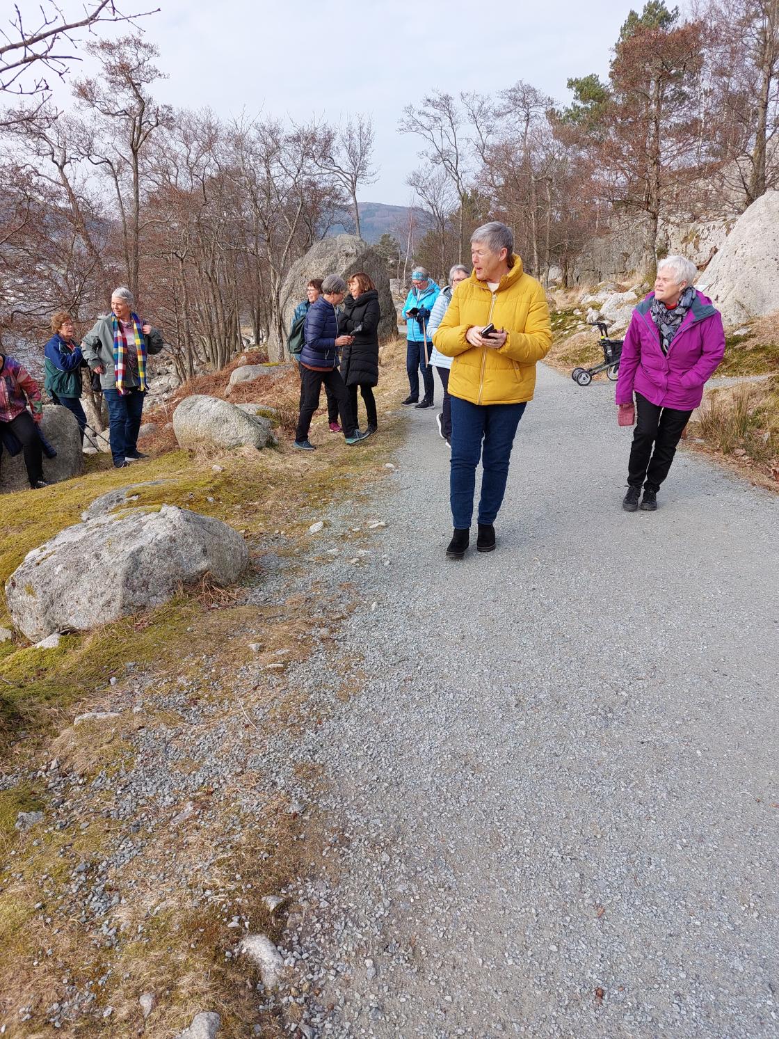 Vi var heldige med været