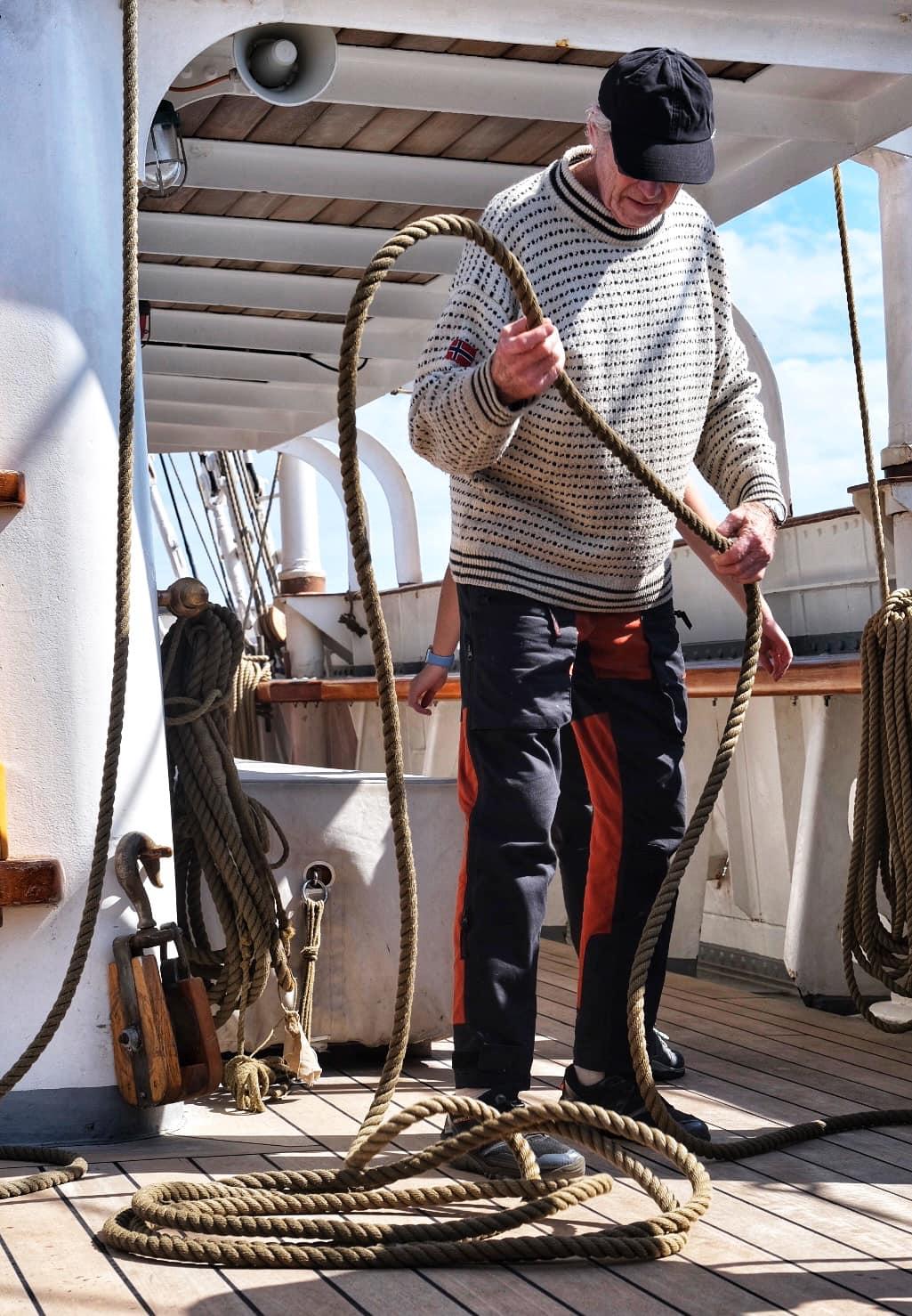 Ikkeno' latmannsliv ombord