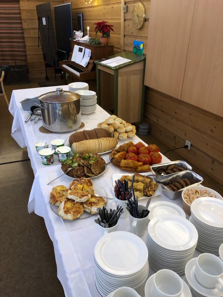 Frå juletrefesten på Soknehuset 27.12.2022
