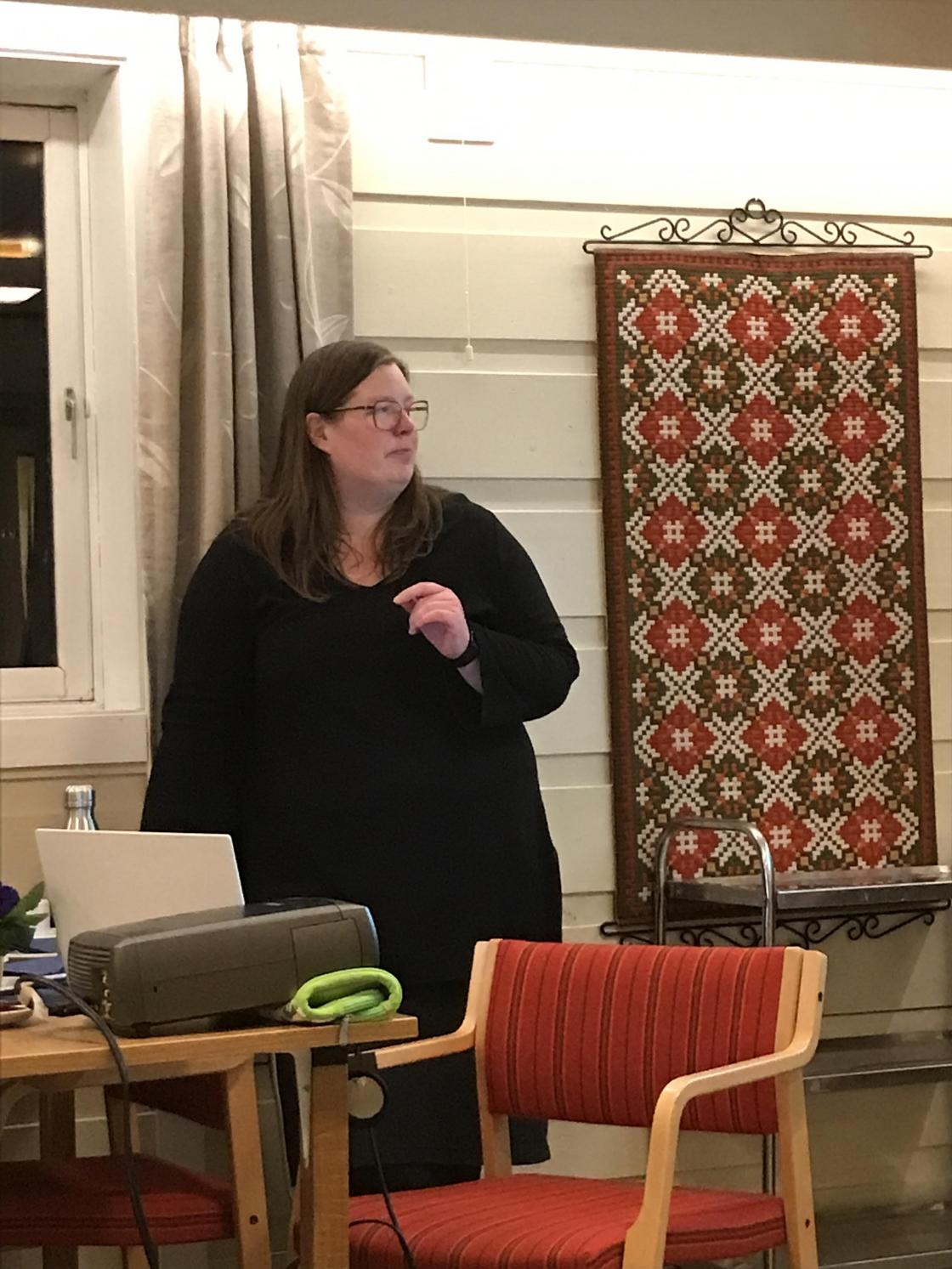 Ranveig Lie fortalte masse!