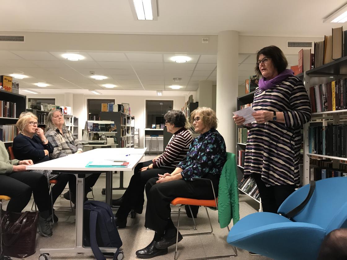 Bjørg ønskte velkommen.