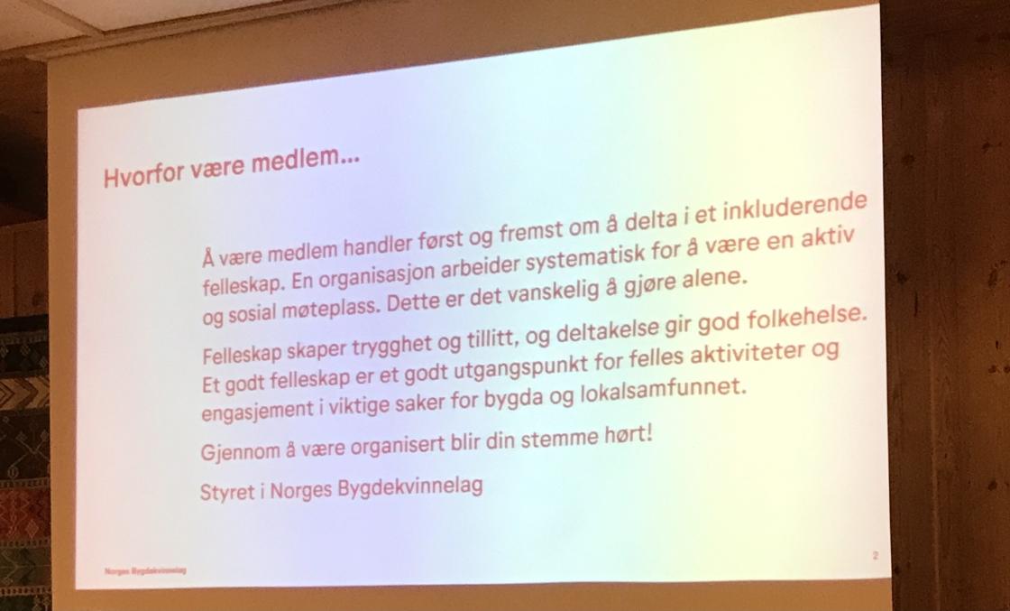 Hvorfor bygdekvinne