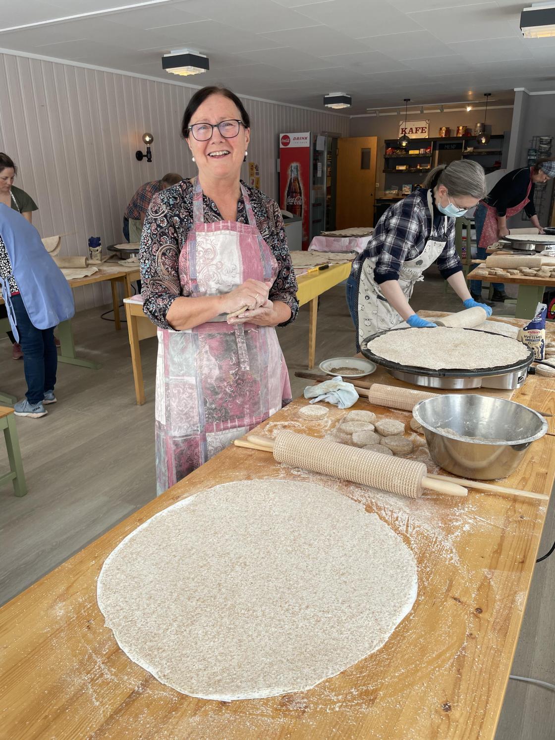 Gerd Heimseter Aa er fornøgd med utkjevlinga