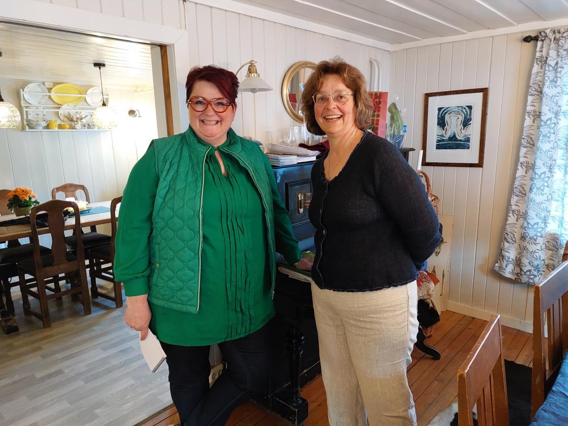 Besøk av HBK`s Oddrun Merete Sagevik