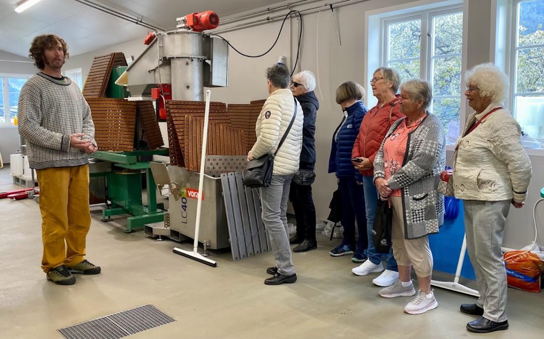 Peje hadde mykje interessant å fortelje.