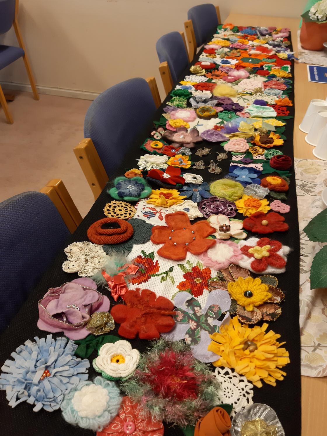 Litt av blomsterteppet