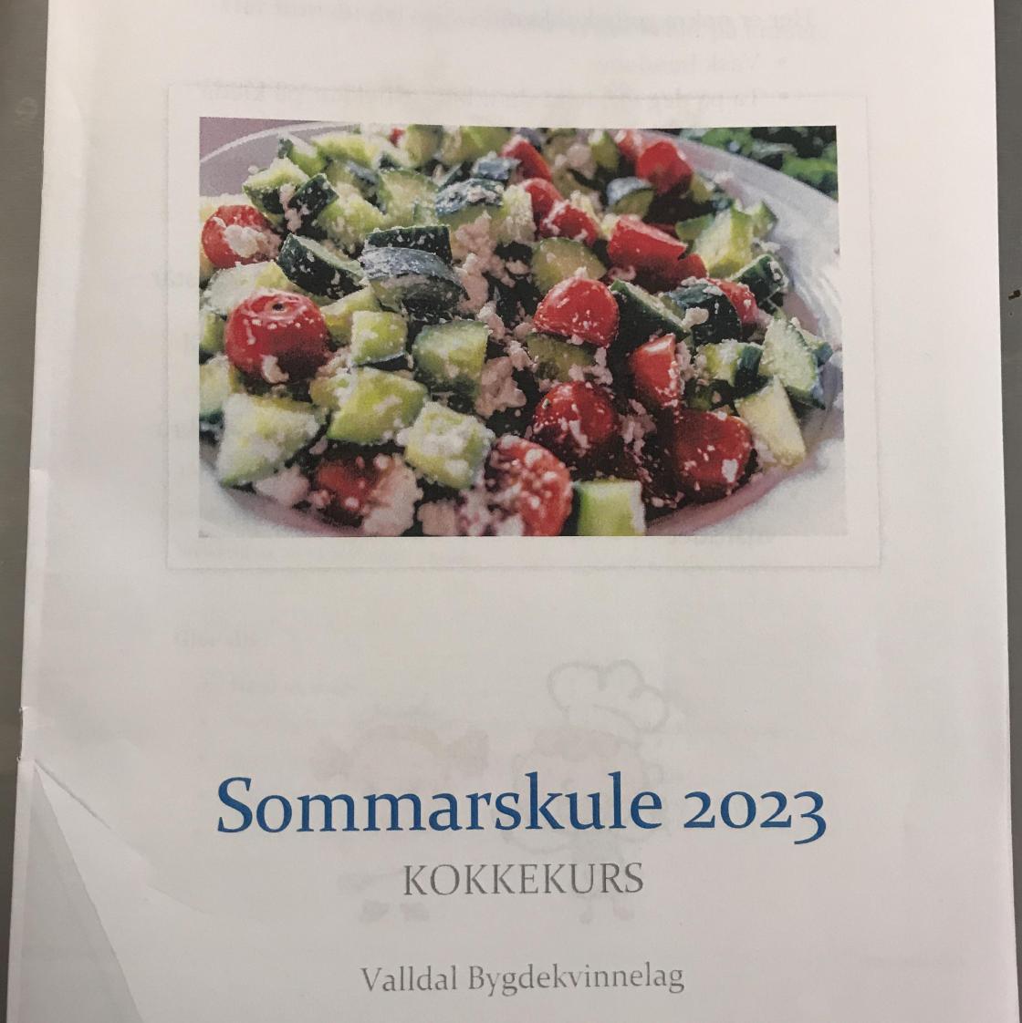 Oppskrifthefte må ein ha.