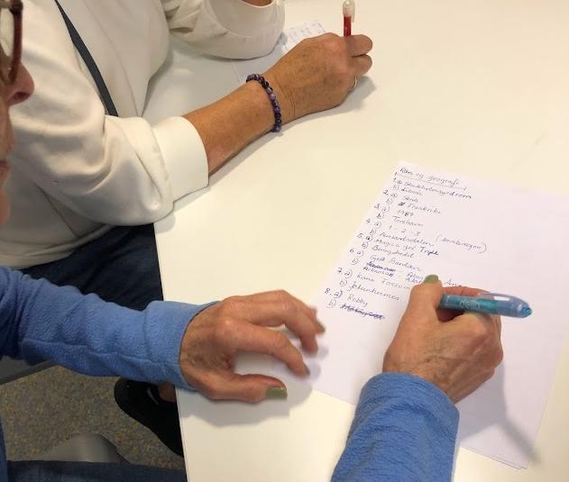 Nokre svar kjem fort. - Andre blir til med godt samarbeid.