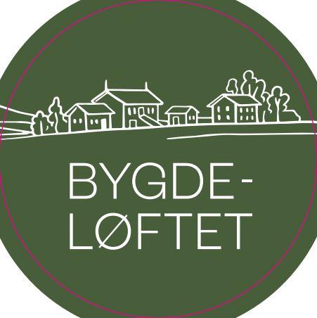 Klistremerket til Bygdeløftet. Klistremerkene kan bestilles fra bygdeungdomslagets nettbutikk.