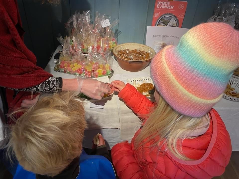 Mange fikk smaksprøver