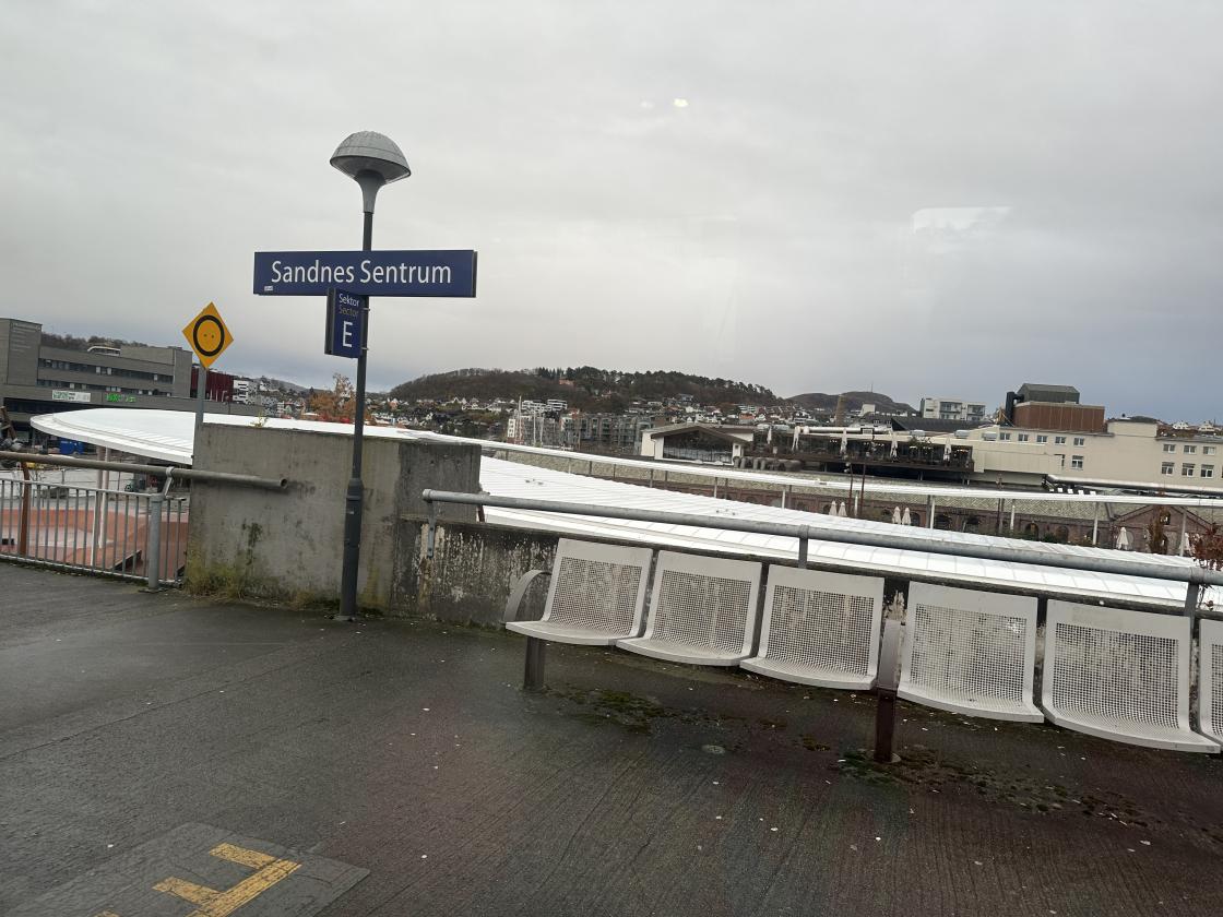 Togturen fra Hokksund til Stavanger nærmer seg slutten